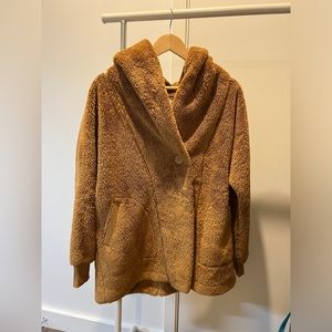 The North Face Women's Campshire Fleece Wrap, Cedar Brown,S-M